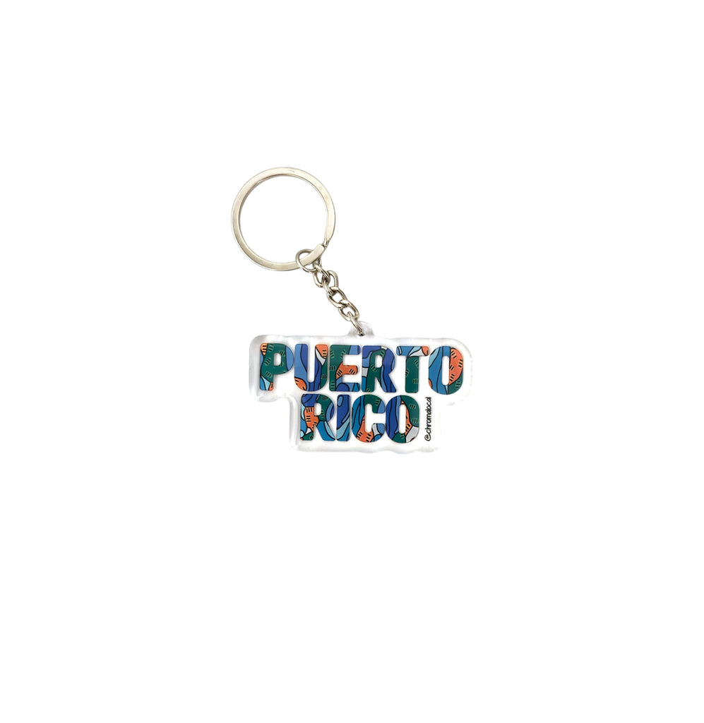 CHROMA LOCAL-  Chroma Mural Puerto Rico Keychain