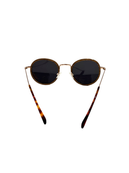 HERNY'S WOOD- Sunglasses - Humami Skinny Temple Walnut