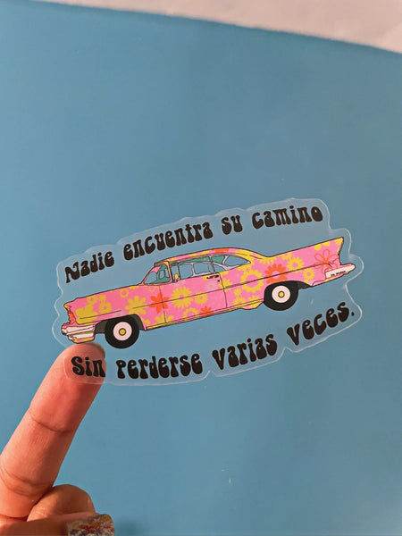 EG ATELIER- Sticker - On my Way Vintage Car
