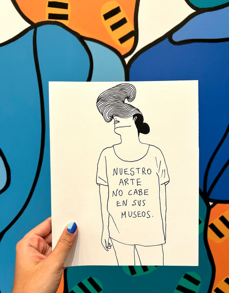 CONSUELO Y PUNTO - Art Print - Nuestro Arte No Cabe En Sus Museos