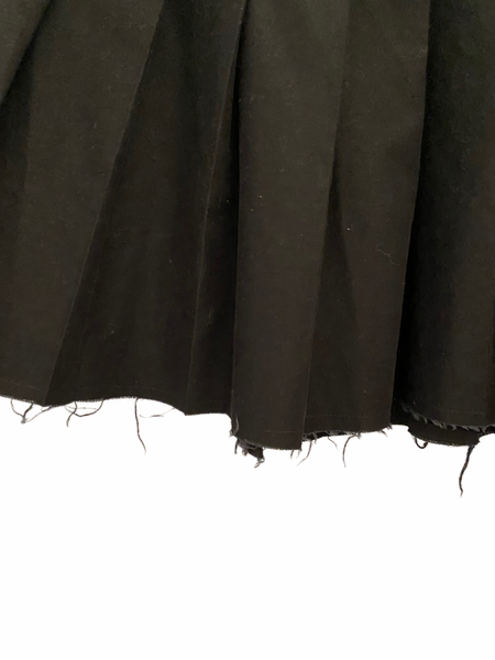 THRIFT- Black Pleated Skirt - Size XXL