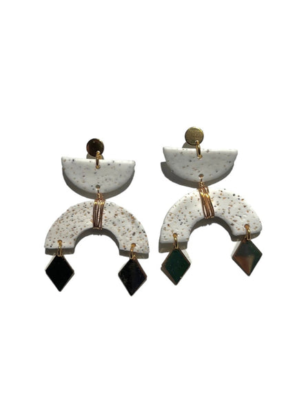 CONLOQUE- Keni Earrings -Granite