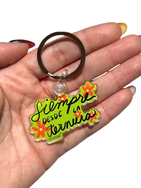 SAJORÍ - Sticker- Siempre desde la Ternura Keychain