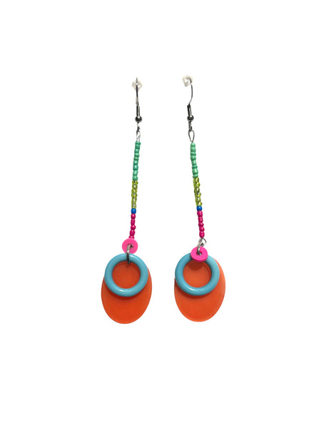 CONTRASTE- Small Beaded Earrings - 2