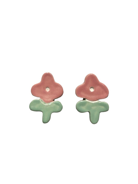 LAS MALCRIAS- Heart Ceramics - Mini Flowers (more colors available)