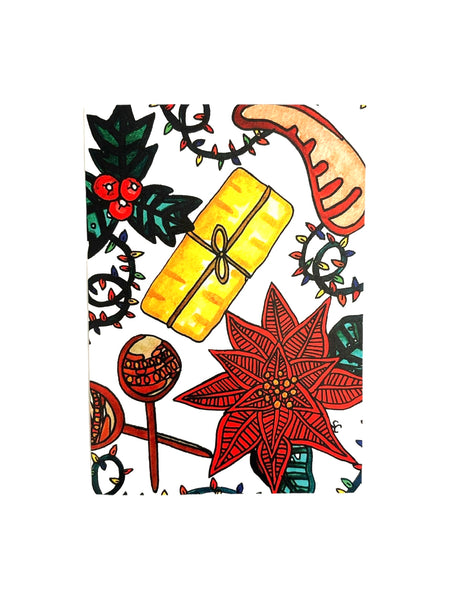 SUSANA CACHO-  4x6 Greeting Card With Envelope- Navidad