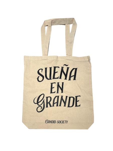CANDID SOCIETY - Sueña En Grande - Tote Bag