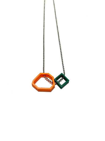 MENEO - Polígonos Mini Necklace 04