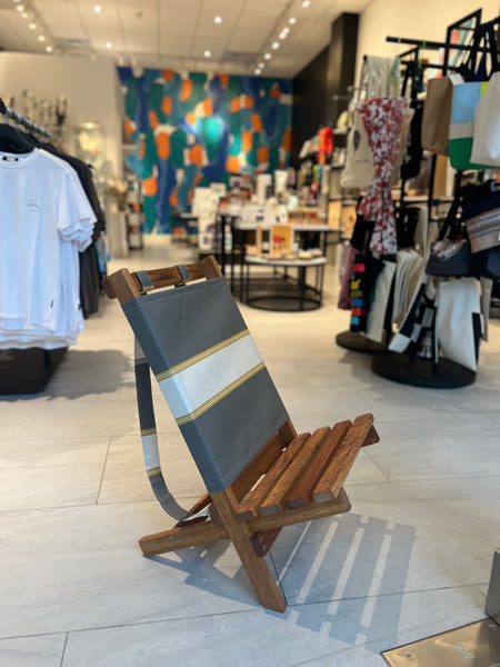BENA CREATIVA - SOLEÁ Beach Chair - Grey Color (In store pickup only)