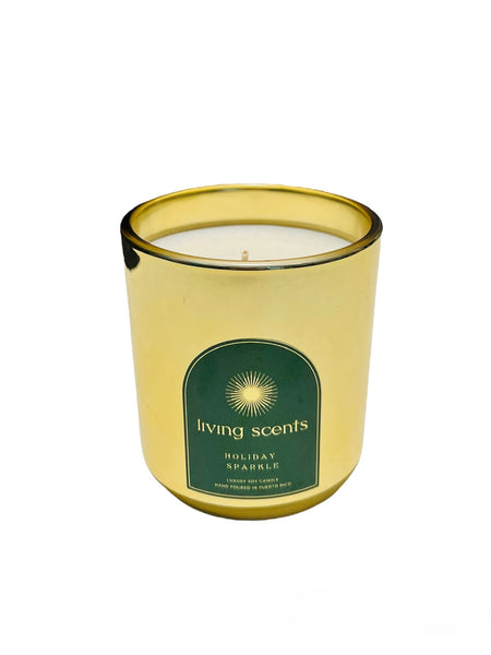 LIVING SCENTS - Holiday Sparkle - Soy Candle 13 oz.