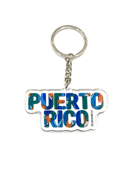 CHROMA LOCAL-  Chroma Mural Puerto Rico Keychain