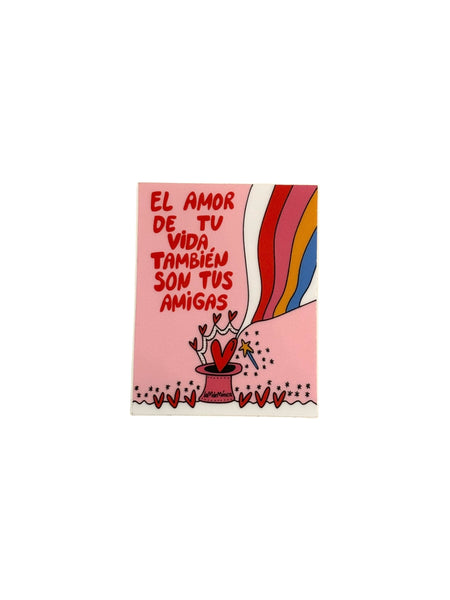 LA M DE MONICA - El Amor De Tu Vida - Sticker