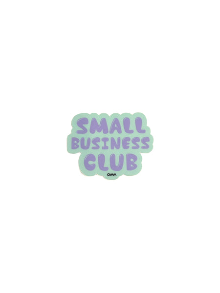 OMA DESIGNS- Small Business Club - Sticker