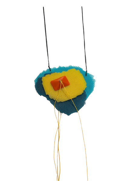 MIND BLOWING PROJECT- Catarsis Necklace - Aqua Yellow