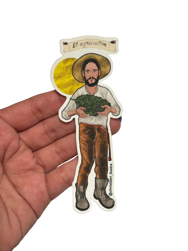 CHRISTÍBIRI - El Agricultor Sticker