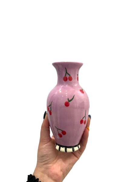 LAS MALCRIÁS- Artificio - Lilac and Cherries Vase