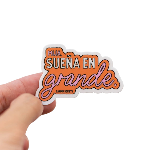 CANDID SOCIETY - MIJA, Sueña En Grande Sticker