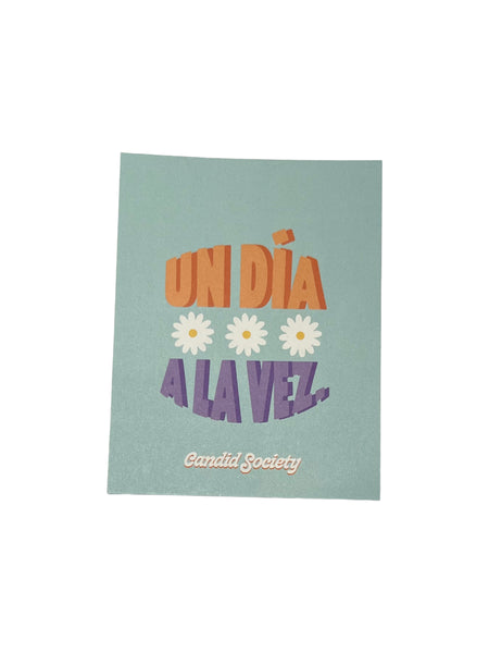 CANDID SOCIETY - Un Dia A La Vez - Greeting Card