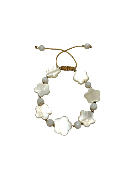 E-HC DESIGNS- Flat Pearls Adjustable Bracelets (different styles available)