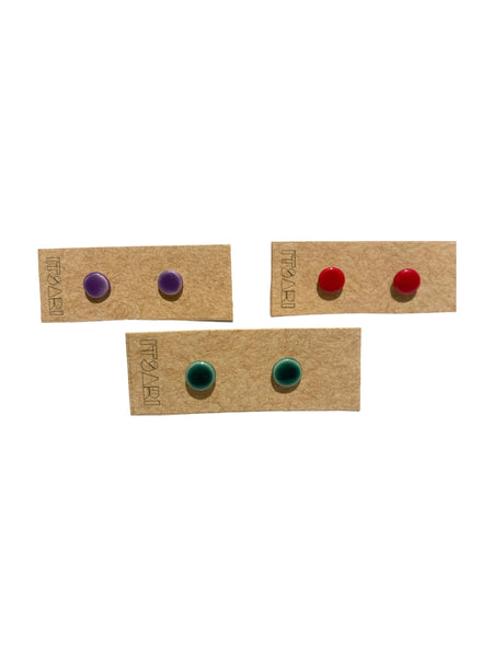 ITSARI- Mini Studs- Circles (more colors available)