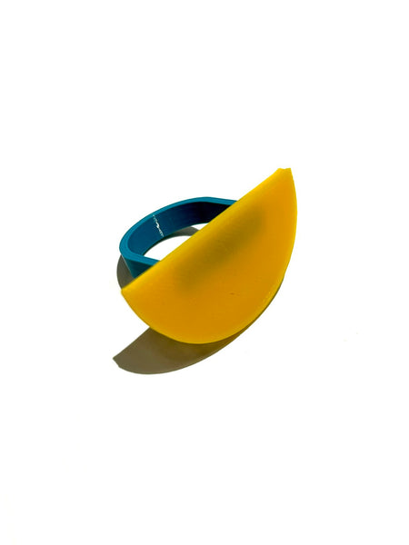MENEO- Semi Circle Yellow Ring