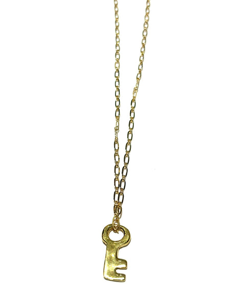 DOS PINCELES - Llave Necklace (Silver or Brass)