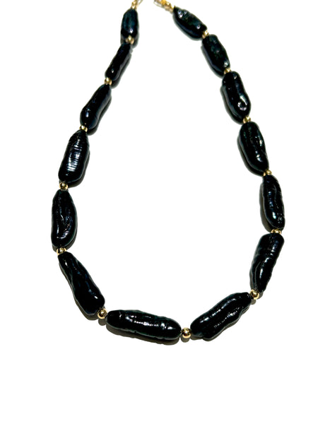 HC DESIGNS- Long Pearls Necklace