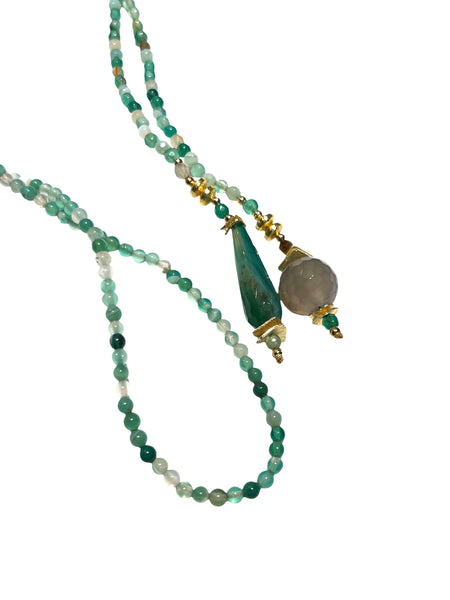 E-HC DESIGNS- Multi-use Necklace - Agate