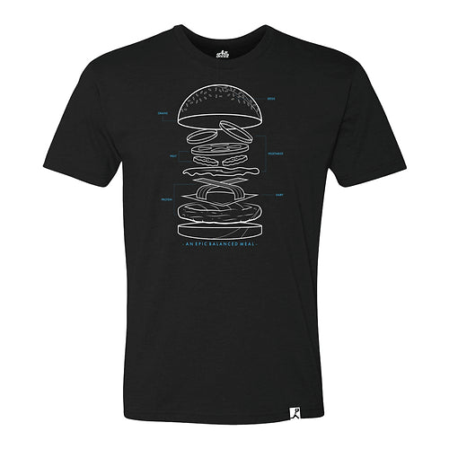 ANTI-SOCIAL TSHIRT - Shirt - Burger Anatomy