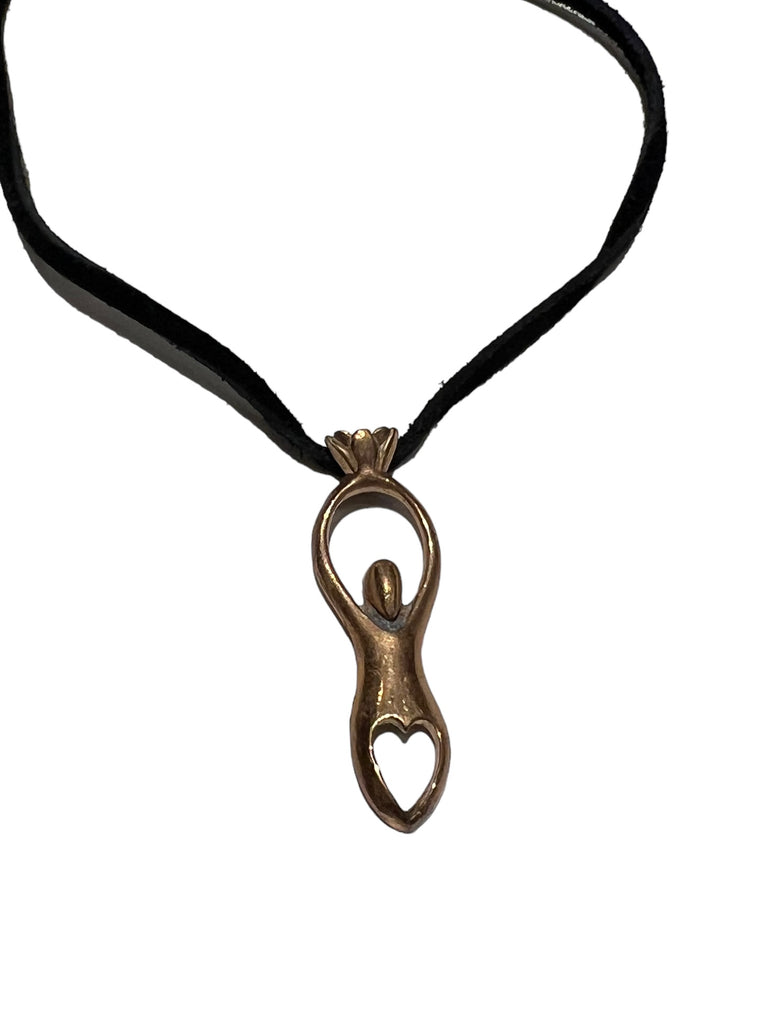 MONIQUE MICHELE- Lotus Yoga Necklace