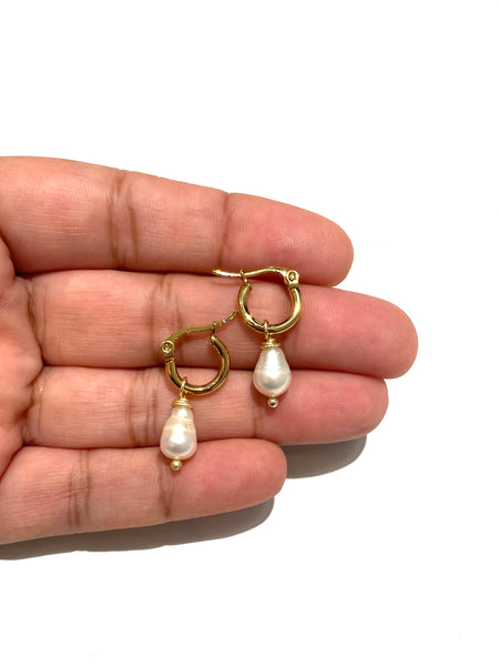 HC DESIGNS - Hoops Mini Pearls (other shapes available)