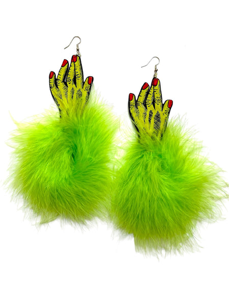 AMARTE DURAN - Burlesque Hand Earrings (different colors available)