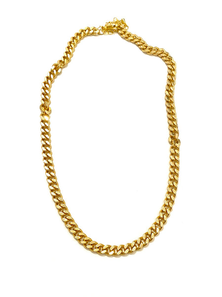 AMANÁ PENINA- Chunky Curb Chain Necklace