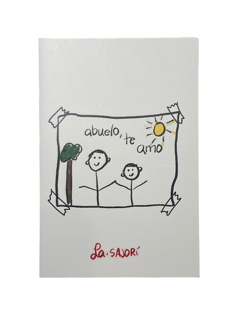 SAJORÍ - Greeting Card - Abuelo, Te Amo