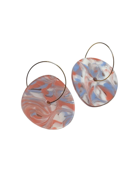 FORASTERA- Rueda Hoops Earrings (more colors available)
