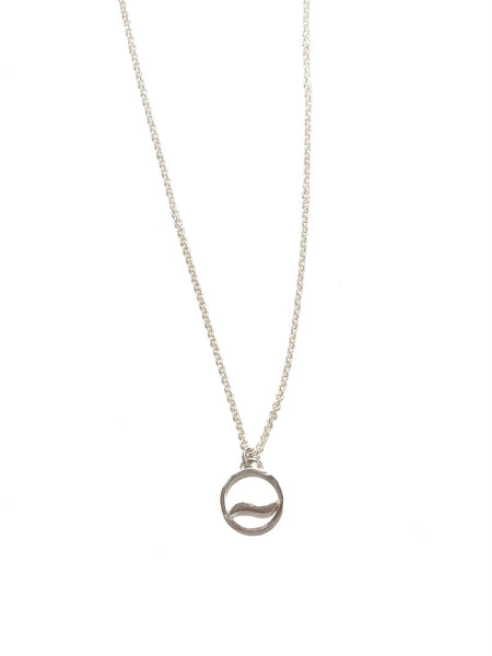 LYDIA TUCCI- Circle and Wave Necklace