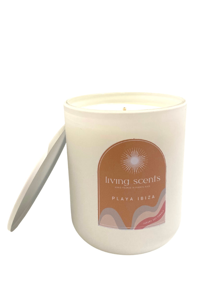 LIVING SCENTS - Soy Candle - Take Me Back 13oz.