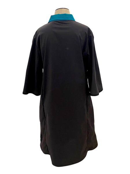 ASHLEEN CASTILLO- Black and Teal Dress