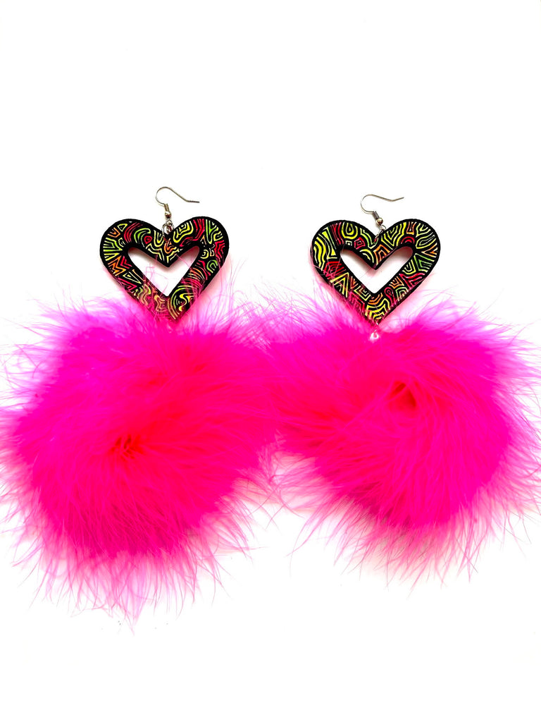 AMARTE DURAN - Big Hearts Earrings (different styles available)