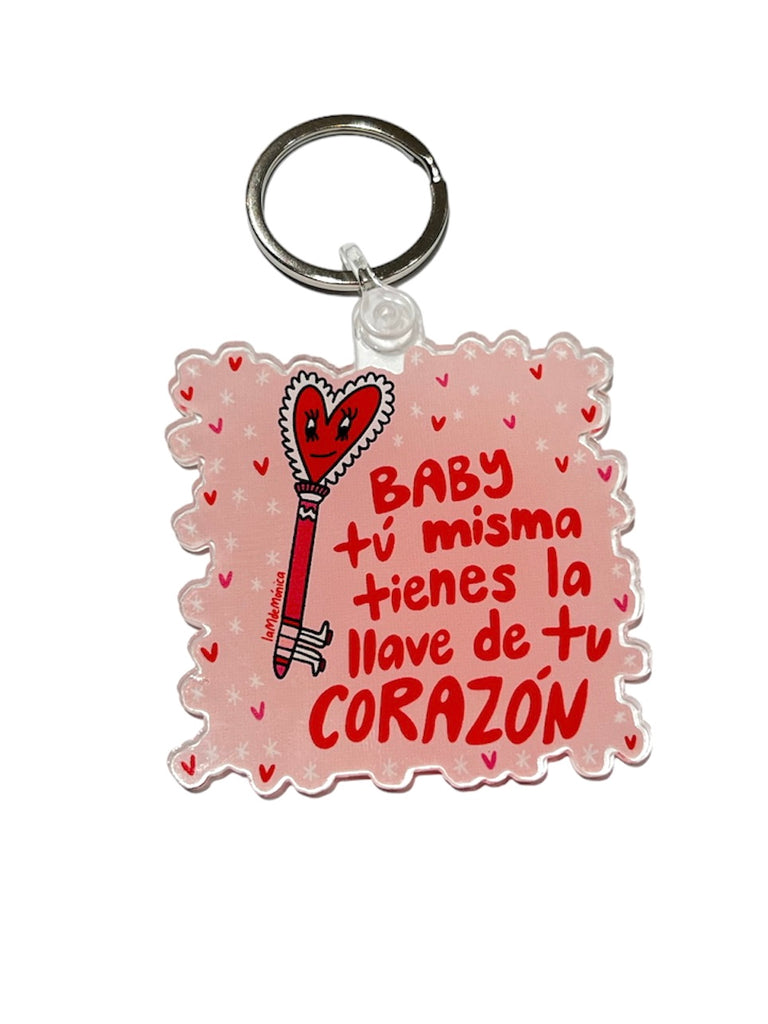 LA M DE MONICA - Keychain - Llave de tu corazón