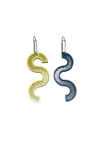 MENEO-  Wavy Earings (more colors available)