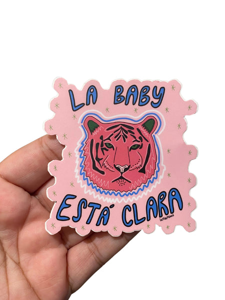 LA M DE MONICA - La Baby Esta Clara - Sticker