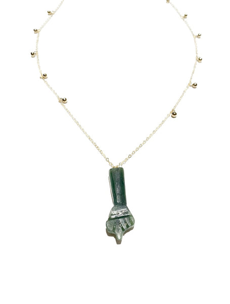 LUCA- Jade Protector Necklace