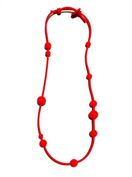 KNOT PREDICTABLE- Sphere Monochromatic Large Necklace (more colors available)