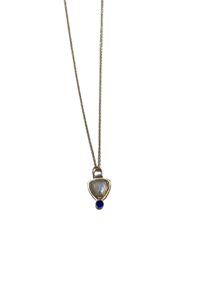 LYDIA TUCCI- Moonstone & Spinel Necklace
