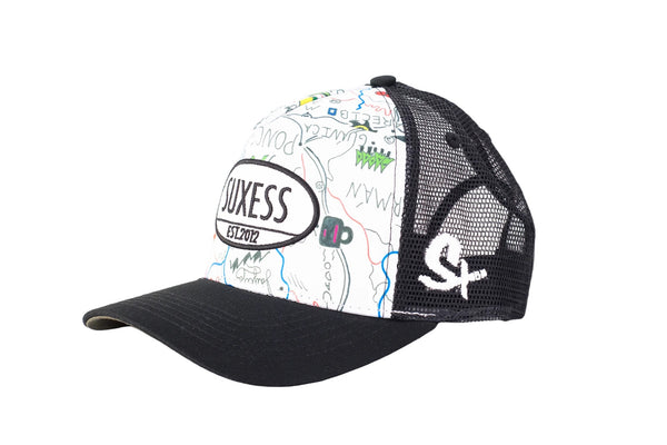 SUXESS- Islinda Trucker Hat- Black