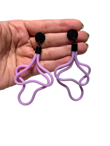 Knot Predictable- Scribble I Earrings (more colors available)