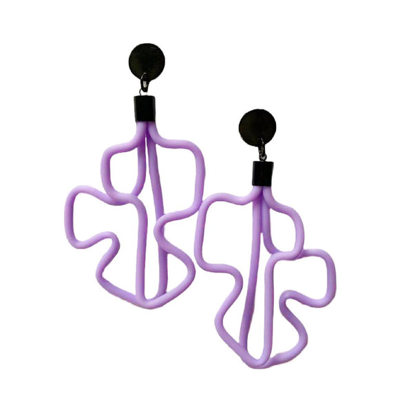 Knot Predictable- Scribble II Earrings (more colors available)