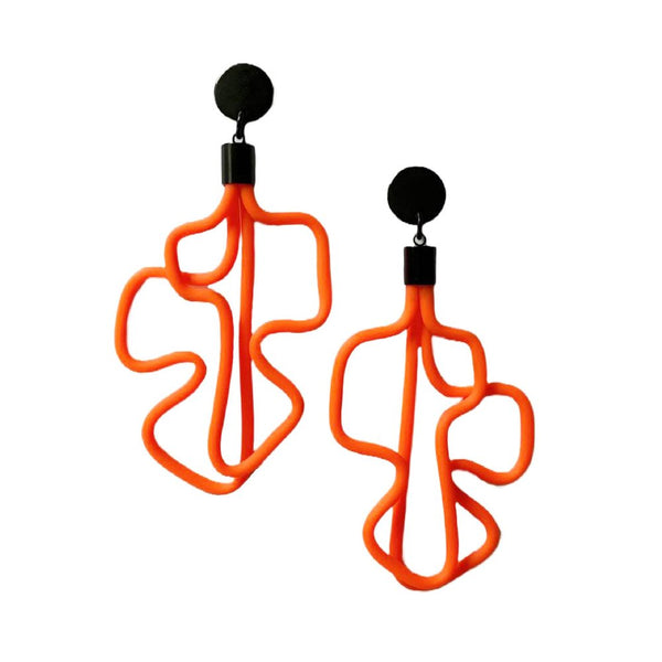 Knot Predictable- Scribble II Earrings (more colors available)