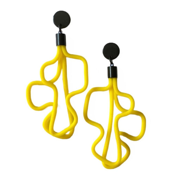 Knot Predictable- Scribble II Earrings (more colors available)